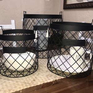 Magnolia Home Baskets NWOT